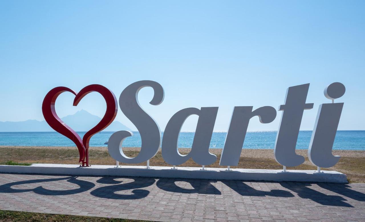 Sky Luxury Suites Sarti Luaran gambar